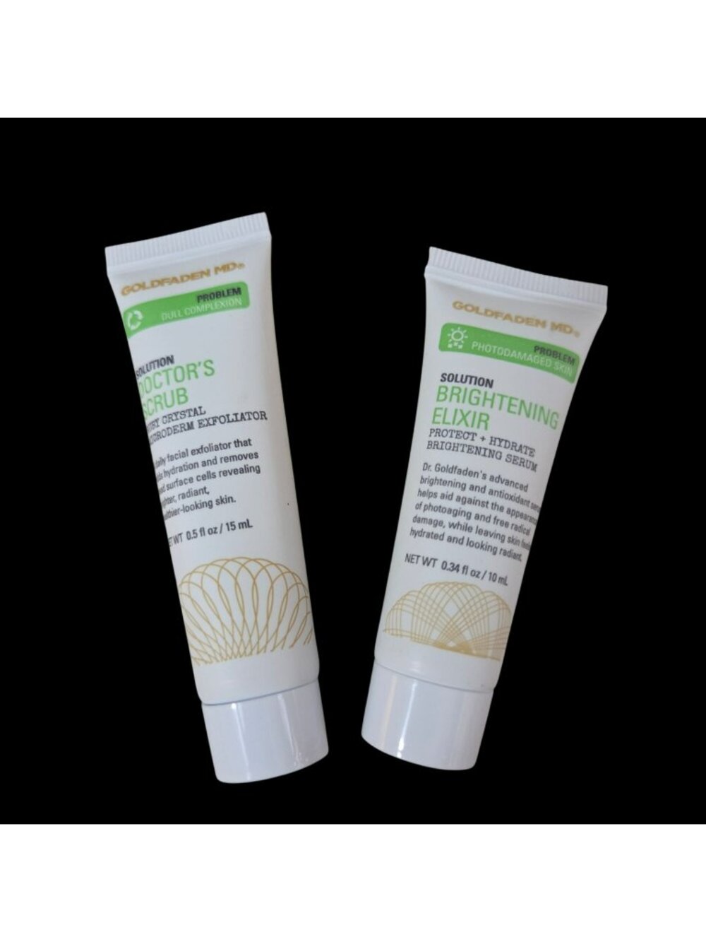 Goldfaden MD Doctor's Scrub Ruby Crystal Microderm Exfoliator & Brightening Elix